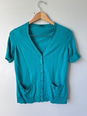 Talbots short sleeve cardigan